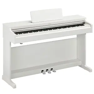 Yamaha YDP-165 Digital Piano with Bench – White | Arius Series with Graded Hammer Action