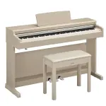 Yamaha YDP-165 Digital Piano with Bench – White Ash | Arius Series 88-Key Weighted Piano