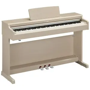 Yamaha YDP-165 Digital Piano with Bench – White Ash | Arius Series 88-Key Weighted Piano