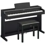 Yamaha YDP-165B Arius Digital Piano – 88 Weighted Keys & CFX Grand Piano SoundBlack