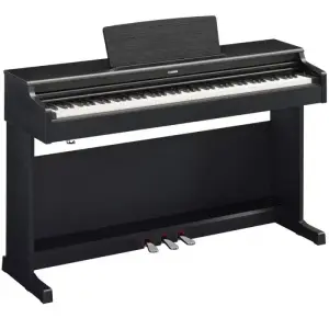 Yamaha YDP-165B Arius Digital Piano – 88 Weighted Keys & CFX Grand Piano SoundBlack