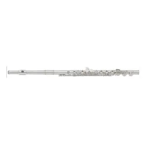 Yamaha YFL-222 Student Flute | Silver-Plated Closed Hole Flute