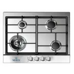 YORX Box Built-In 4 Burner Gas Italian Industry Stainless Steel 60*60Cm