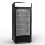 YORX Display Refrigerator 330 Liter 11.78 Feet Glass Door Black Cabinet