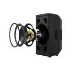 YORX FPE12AD Active Full-Range PA Speaker – 12-Inch Powered Sound