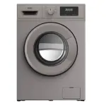 YORX Front Load Washing Machine 8 KG modern and elegant shape Stainless Steel Dark Gray