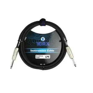 Yorx Jack to Jack Audio Cable -1M - Black