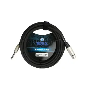 Yorx MPX-482PR Jack to XLR Cable - 6M - Black