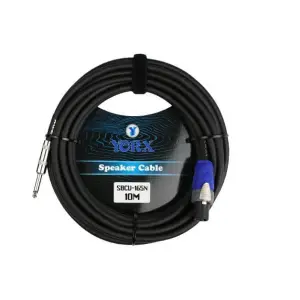 Yorx SBCV-165N Jack to SBCV Cable - 10M - Black