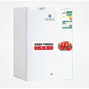 YORX Single Door Compact Refrigerator 3 feet 86 liters Silver