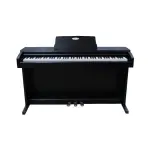 Yorx V20 Digital Piano – 88-Key Weighted Keyboard with Stand and Pedals – Black