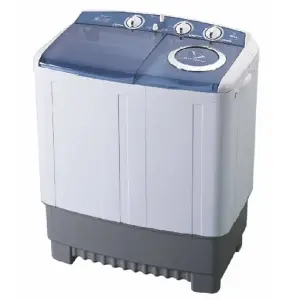 YORX Washing Machine Twin Tub Semi Automatic Big Spin Capacity Rust Free Body 7 KG