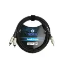 Yorx YX-364PR RCA to AUX 3.5mm Stereo Cable - 2M