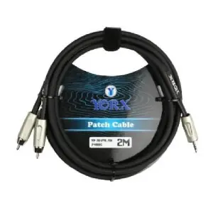 Yorx YX-364PR RCA to AUX 3.5mm Stereo Cable - 2M