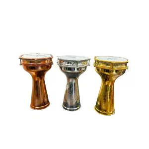 Zeriab T-6ME / Darbuka Metallic 6" with Engraved Design